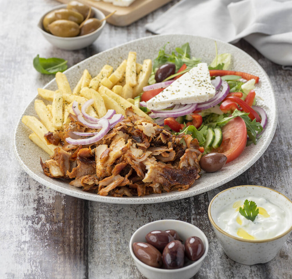 Grecki Gyros z Kurczaka